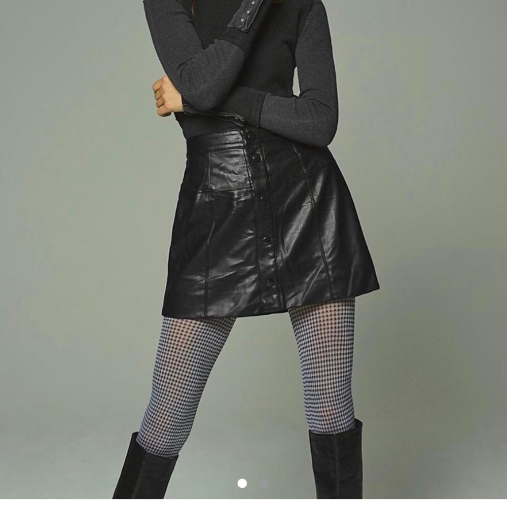 Free people Maisie Vegan Mini Skirt